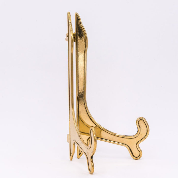 Adjustable Brass Icon Display Stand 23cm / 9 Inches High Suitable For Icons 10cm To 25cm Wide