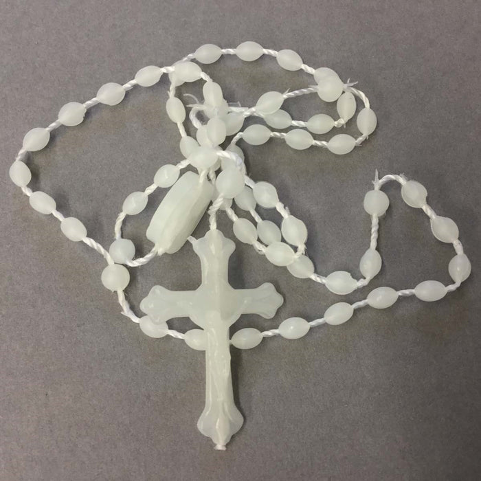 Luminous Plastic Rosary Beads, Bulk Buy Discounts Available