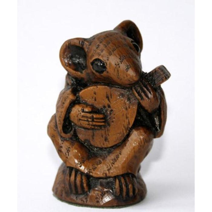 Church Mouse – The Mandolin Player 2.5 Inches High, Poor Church Mouse Collection