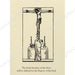 Catholic Mass Cards, Repose or The Soul Mass Greetings Card, Crucified Christ
