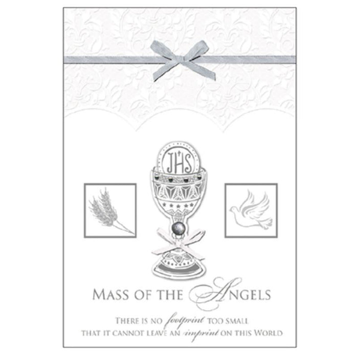 Catholic Mass Cards For A Child, Mass Of The Angels Greetings Card