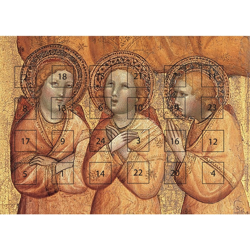Angels by Ciccarello, Mini Advent Calendar Christmas Card | Pilgrim ...