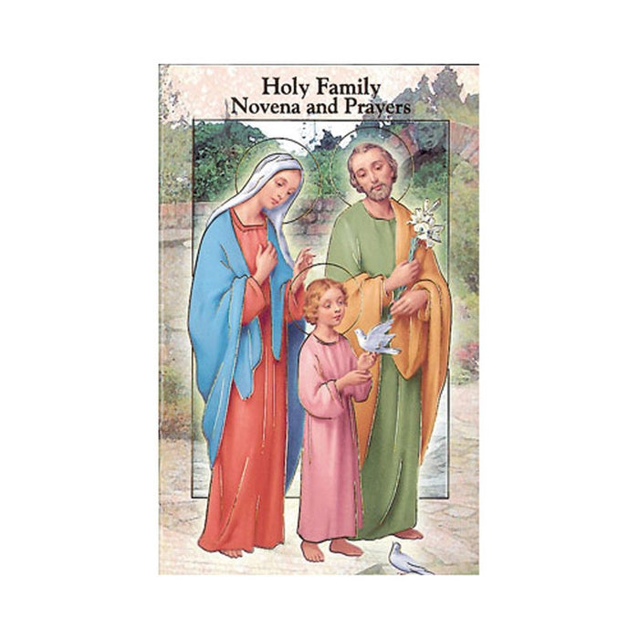 Holy Family, Novena Prayer Booklet with Colour Illustrations Throughout