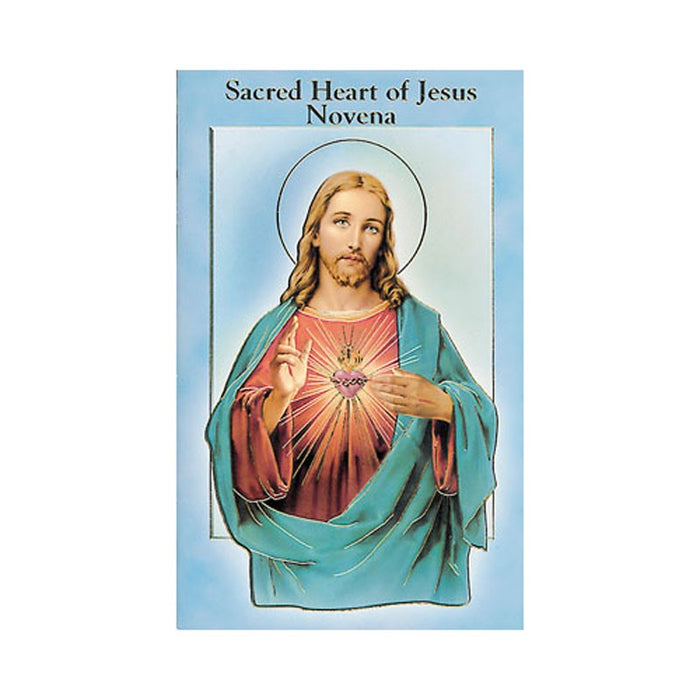 Sacred Heart of Jesus, Novena Prayer Booklet with Colour Illustrations Throughout
