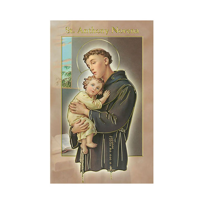 St. Anthony, Novena Prayer Booklet with Colour Illustrations Throughout