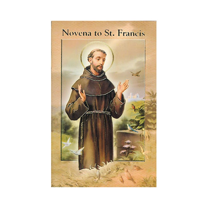 St. Francis of Assisi, Novena Prayer Booklet with Colour Illustrations