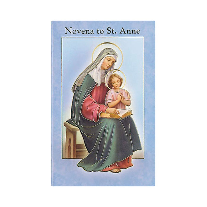 St. Anne, Novena Prayer Booklet with Colour Illustrations Throughout