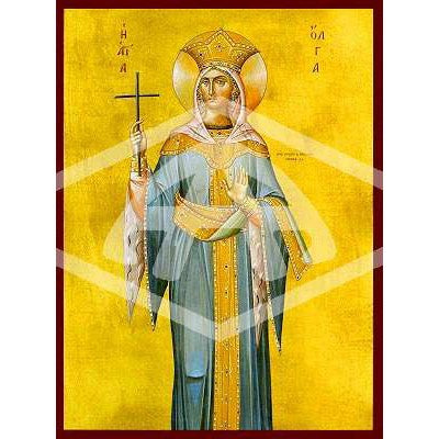 Olga of Russia, Mounted Icon Print Size: 20cm x 26cm