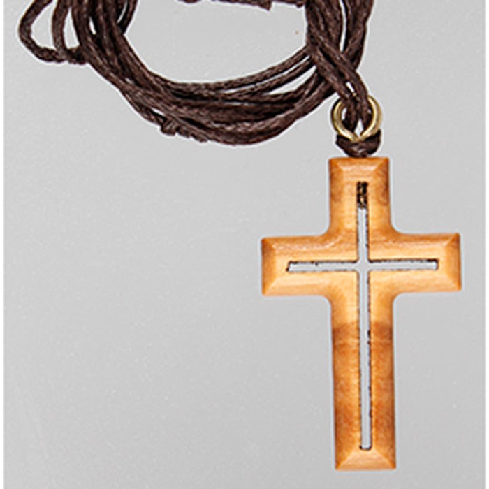 Olive Wood Cross, 32mm / 1.25 Inches High