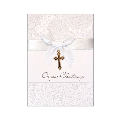 On Your Christening Greetings Card