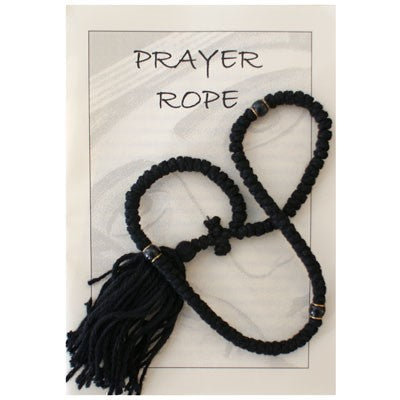 Orthodox Prayer Rope, 100 Knot Chotki Handmade 100% Wool