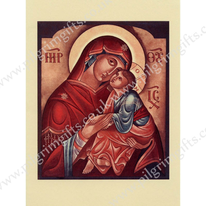 Our Lady Greetings Card Our Lady of Tenderness