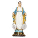 Our Lady of Grace Statue, Miraculous Medal Statue 13cm - 5 Inches High Resin Cast Figurine Catholic Statue