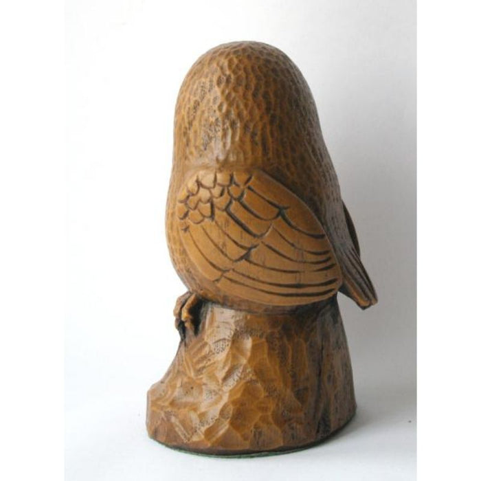 Wise Owl with Mouse, 4 Inches High, From The Poor Church Mouse Collection
