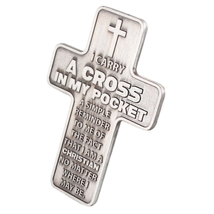 Cross In My Pocket, Prayer Cross 6cm High
