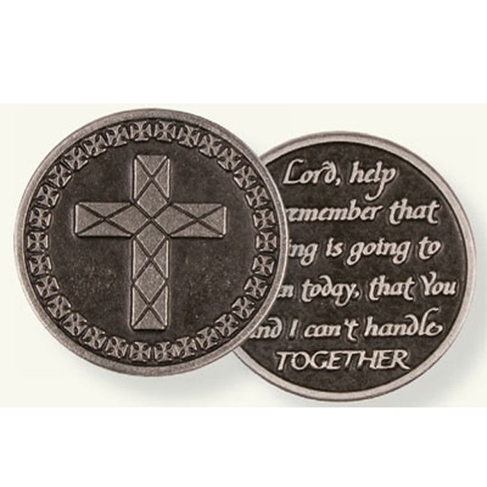 Lord Help Me To Remember, Engraved Metal Pocket Prayer Token