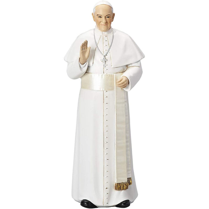 Pope Francis, Statue 16cm / 6 Inches High Handpainted Resin Cast Figurine