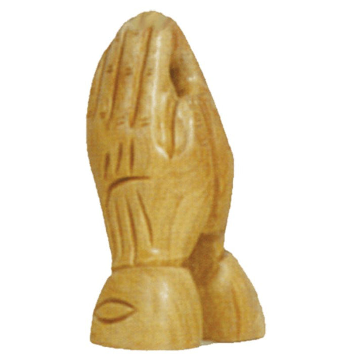 Praying Hands Olive Wood Carving 12cm / 4.75 Inches High Figurine