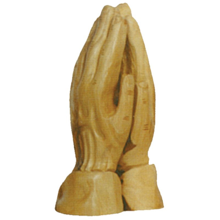 Praying Hands Olive Wood Carving 15cm / 6 Inches High Figurine
