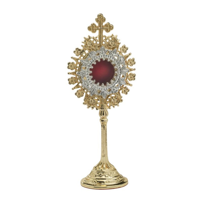Reliquary Gold and Nickel Silver Plated Brass, 19.5cm / 7.75 Inches High