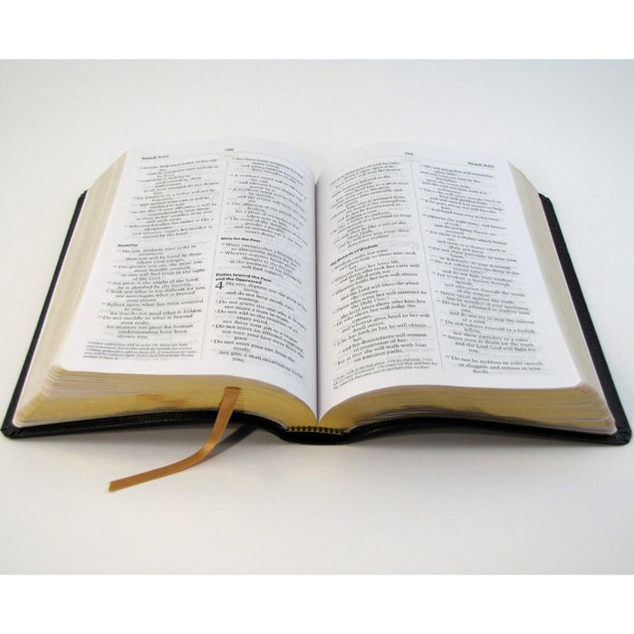 Revised Standard Version Catholic Bible, Words of Christ in Red, RSV-CE Deluxe Leatherette Edition by St. Benedict Press