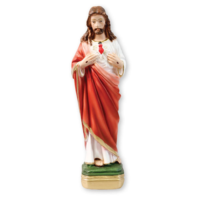 Sacred Heart of Jesus Statue Plaster Cast, Available In 3 Sizes From 20cm Up To 40cm Christ Catholic Statue