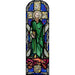 Cathedral Stained Glass, St Andrew, St Margaret's Chapel Edinburgh Castle, Stained Glass Window Transfer 21.7cm High