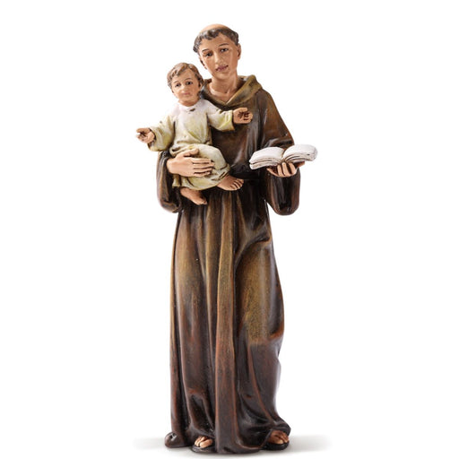 Statues Catholic Saints, St Anthony of Padua Statue 6 Inches High