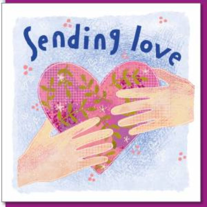 Sending Love, Greetings Card With Bible Verse Psalm 91:1