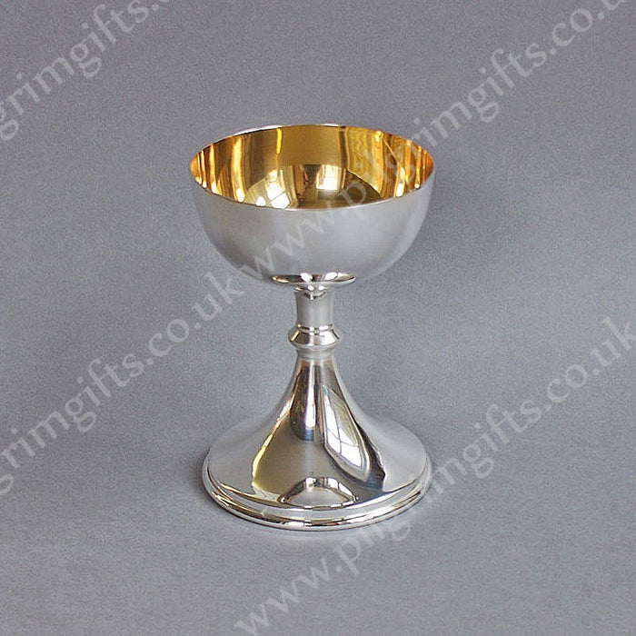 Silver Plated Chalice 16cm high, Chalice holds 12fl oz