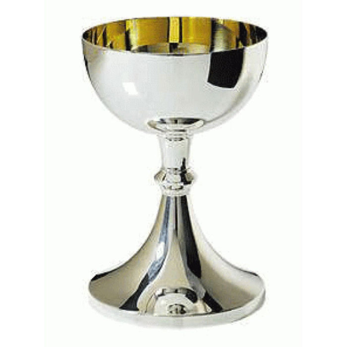 Silver Plated Chalice 16cm high, Chalice holds 12fl oz