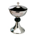 Church Supplies, Ciborium Gold and Silver Nickel Plated 24cm high, holds 300 peoples hosts