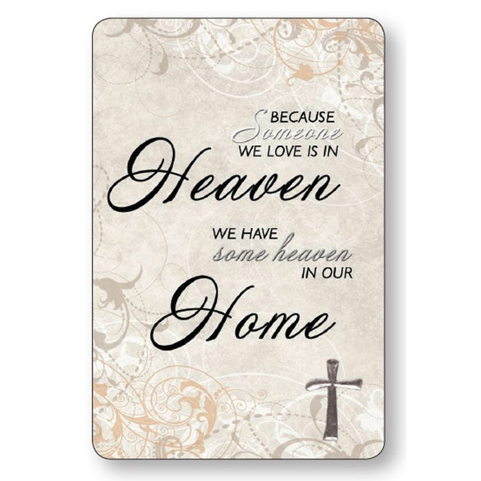 Someone In Heaven, Laminated Prayer Card