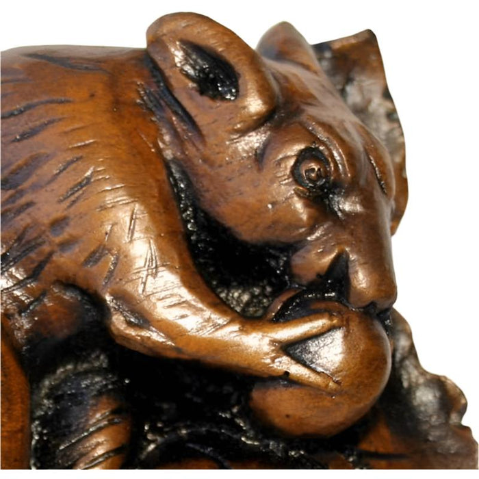 Lincoln Squirrel - Lincoln Cathedral, Replica Church Woodcarving 9cm / 3.5 Inches High