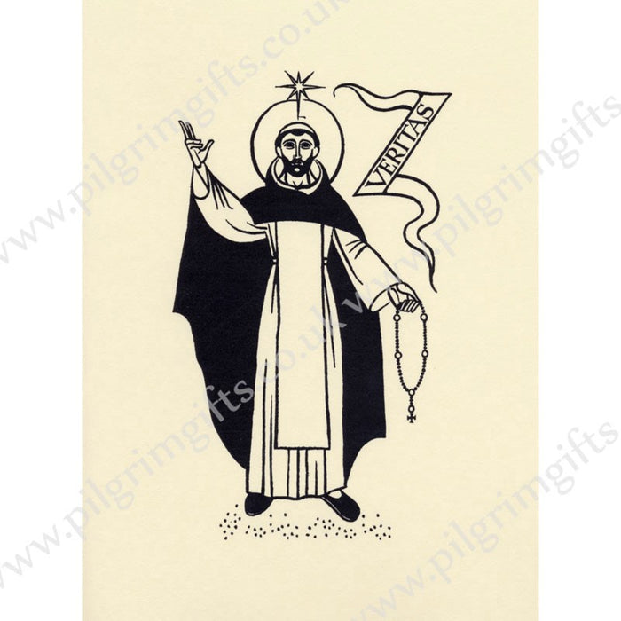 St Dominic Greetings Card