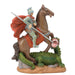 Statues Catholic Saints, St George and the Dragon Statue 4 inches high