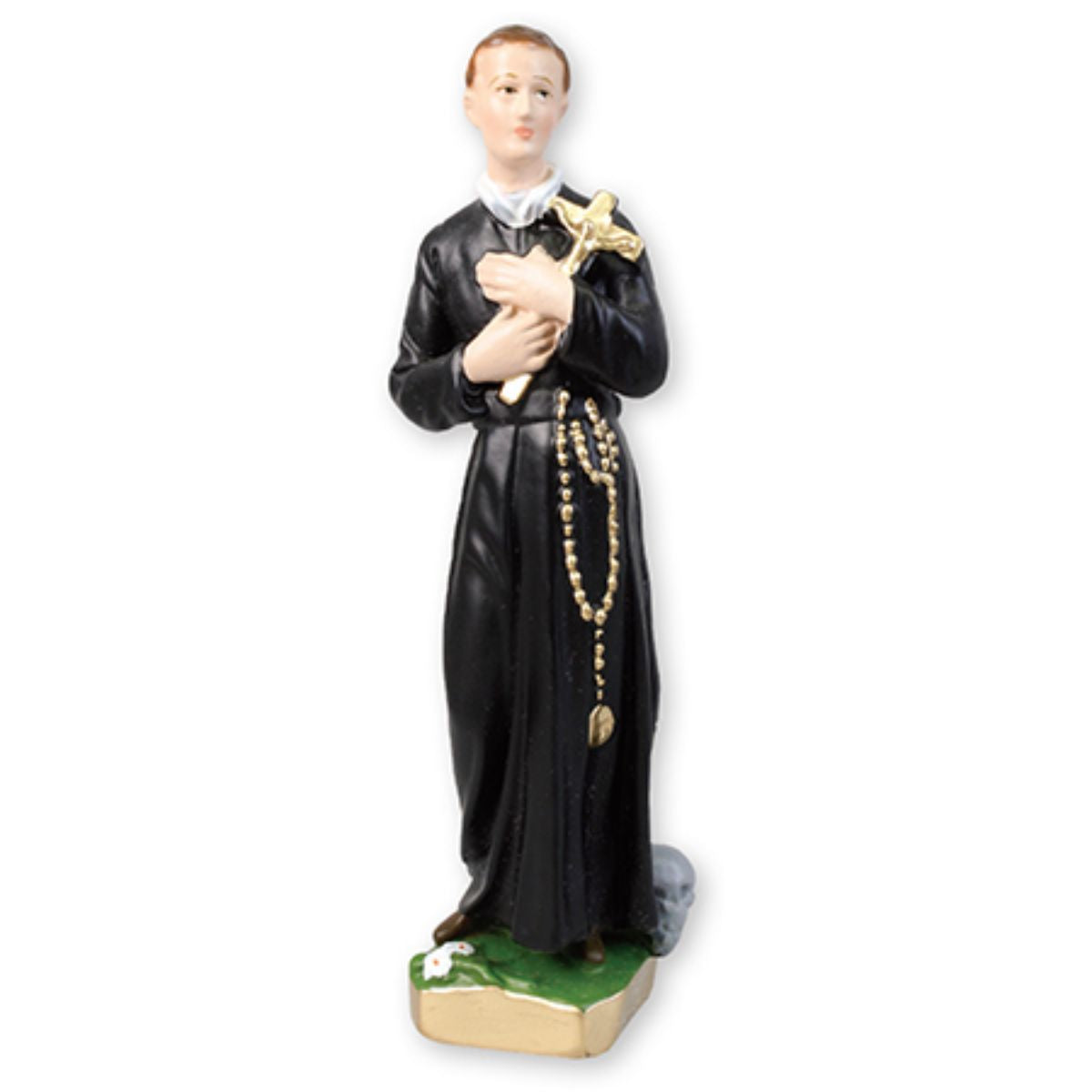 St Gerard Majella Statue 20cm / 8 Inches High Plaster Cast Figurine