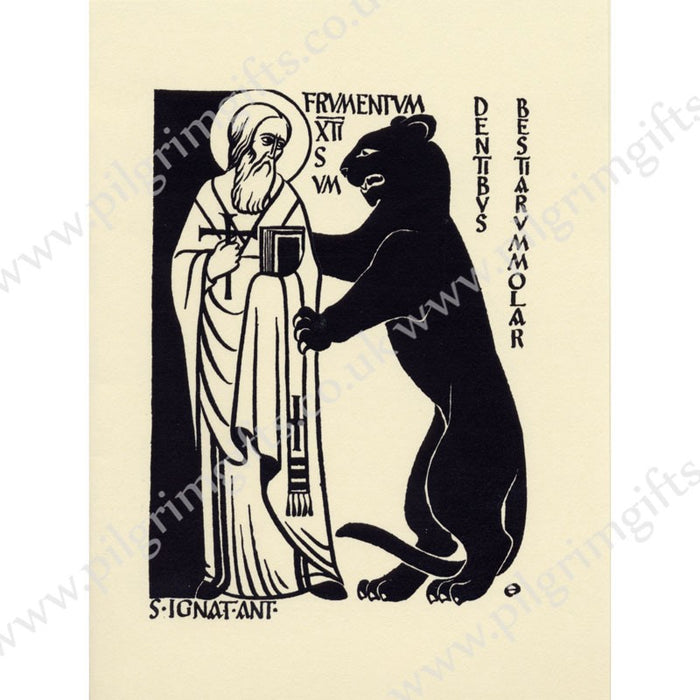 St Ignatius of Antioch Greetings Card