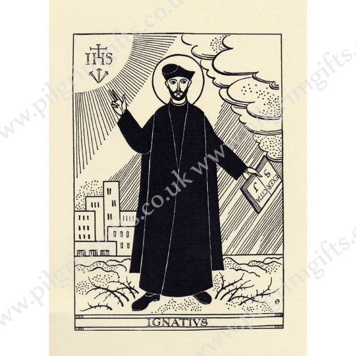 St Ignatius of Loyola Greetings Card