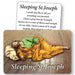 Catholic Prayers, Sleeping Joseph, Laminated Prayer Card