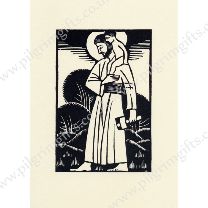 St Joseph the Worker Greeting Card