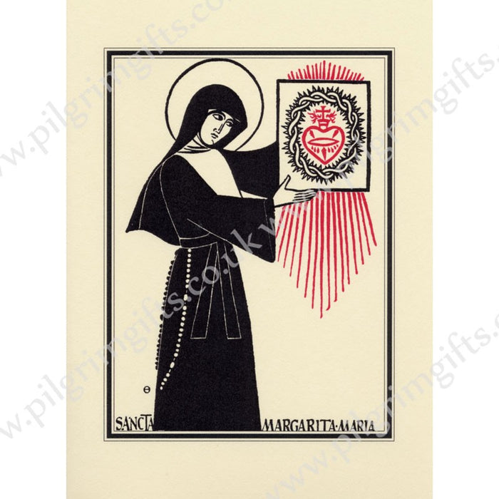 St Margaret Mary Greetings Card