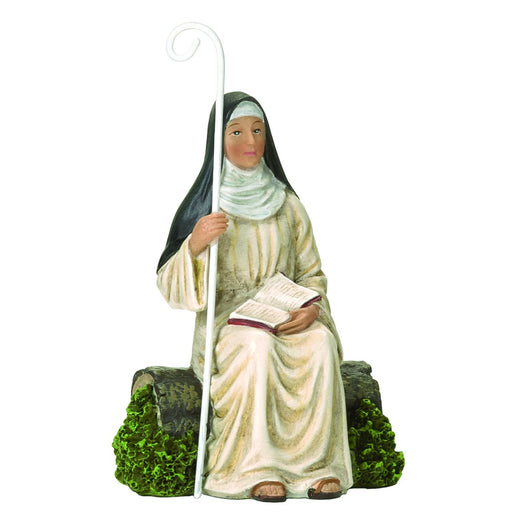 Statues Catholic Saints, St Monica Statue 3.5 Inches High, With Full Colour Prayer Card Catholic Statue