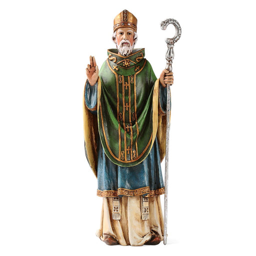 Statues Catholic Saints, St Patrick, Statue 15.5cm High 6 Inches