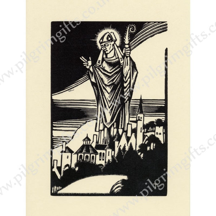St Samson of Caldey Greeting Card