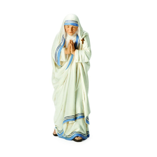 Saint Mother Teresa of Calcutta Statue 14cm - 5.5 Inches High Resin Cast Catholic Statue