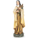 Saint Theresa Little Flower Statue 25cm - 10 Inches High Resin Cast Figurine Catholic Statues