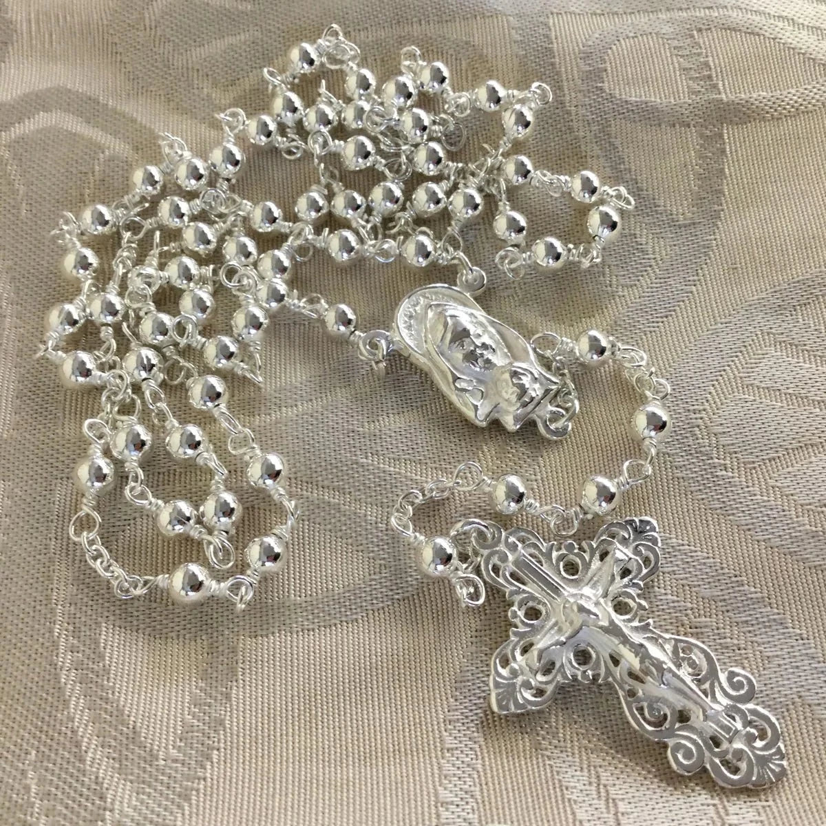Sterling Silver Rosaries