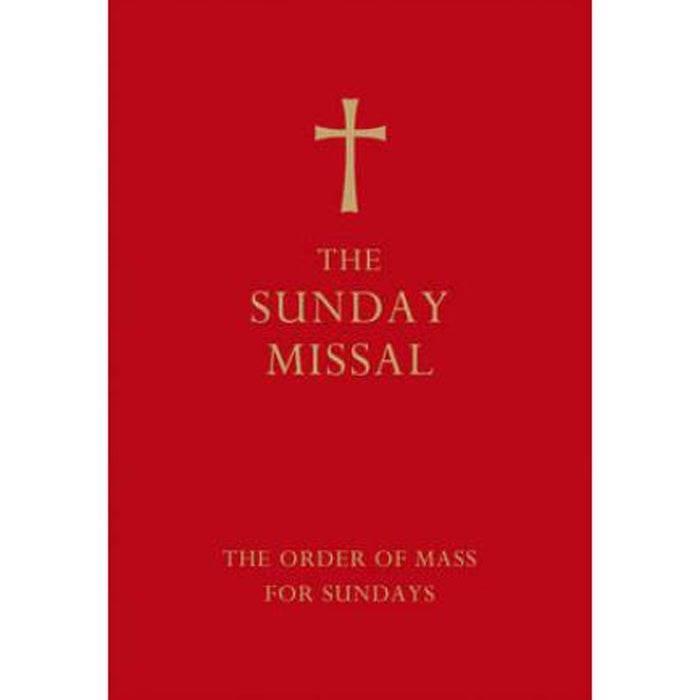 Sunday Missal, Complete 3 Year Cycle Red Hardback Edition, by Collins Multi Buy Offers Available
