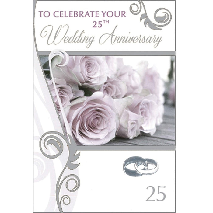 To Celebrate 25th Wedding Anniversary